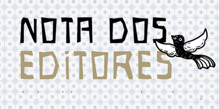 Fevereiro de 2026 – Nota dos Editores