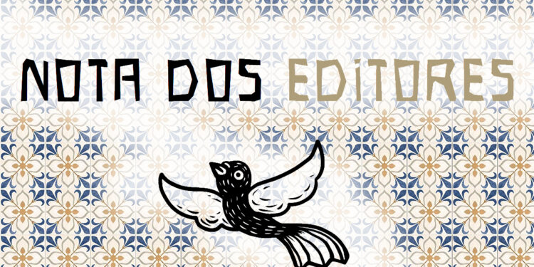 Nota dos Editores – Julho 2026