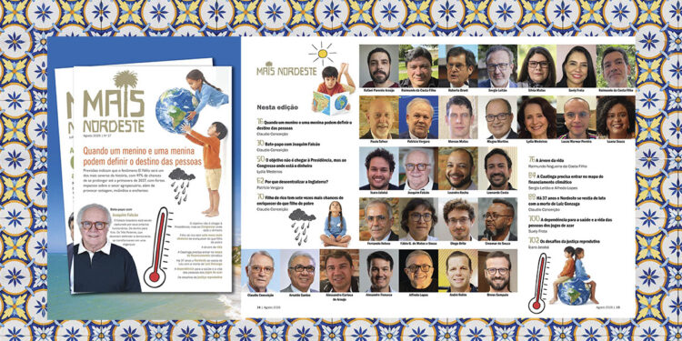 Edição de Agosto – Sobre a Capa e o expediente